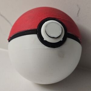 3D Printed Hand Painted Pokéball Figurr